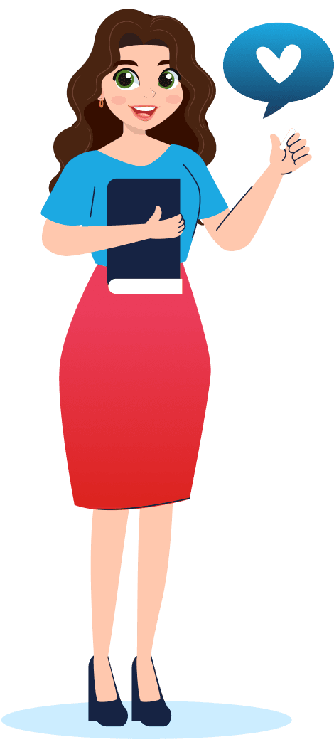 Standing Illustration
